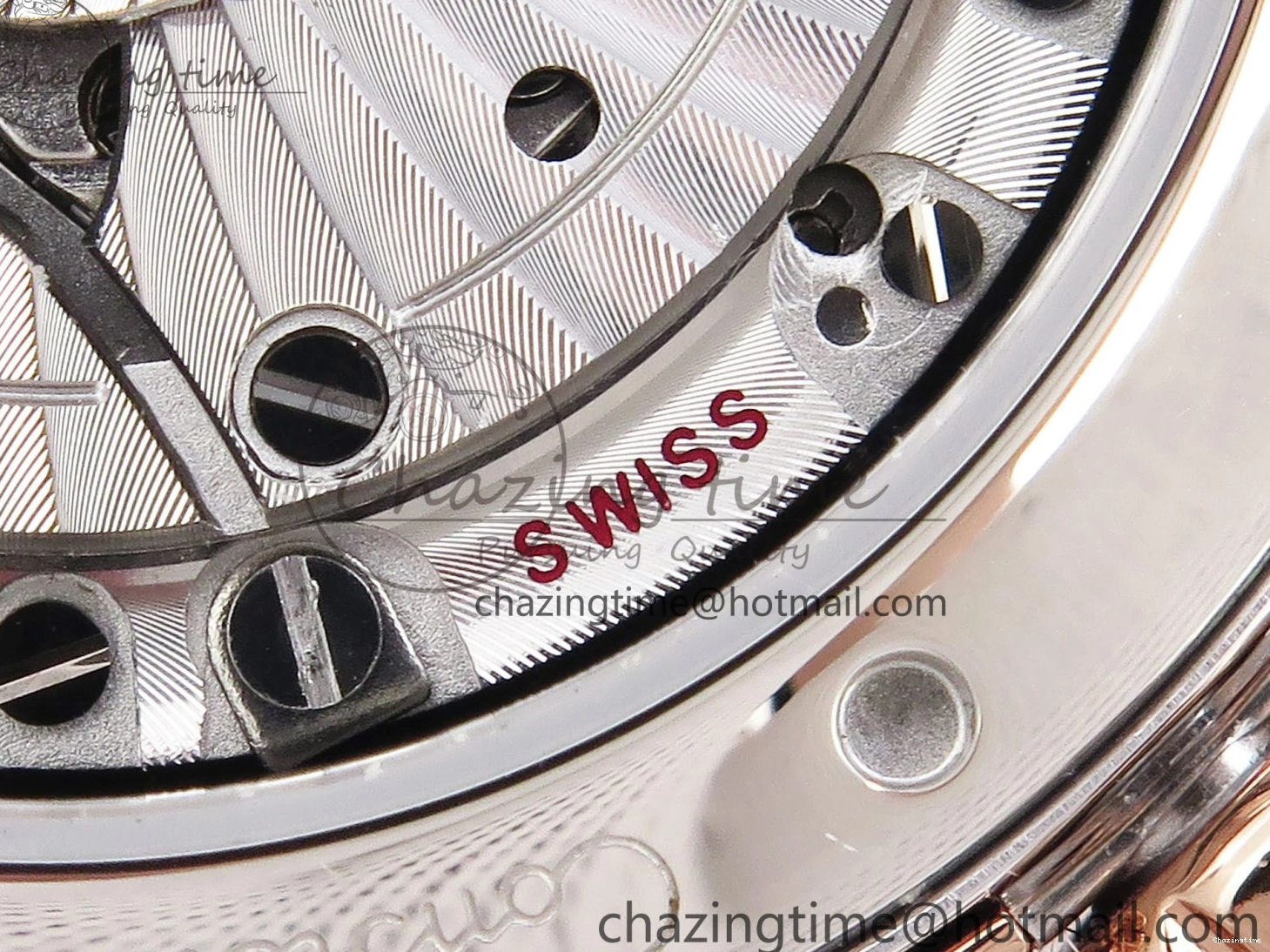 0511 Constellation 39mm SS RG ASWF 1:1 Best Edition White Diamonds Dial on SS RG Bracelet A Minimalist 7772